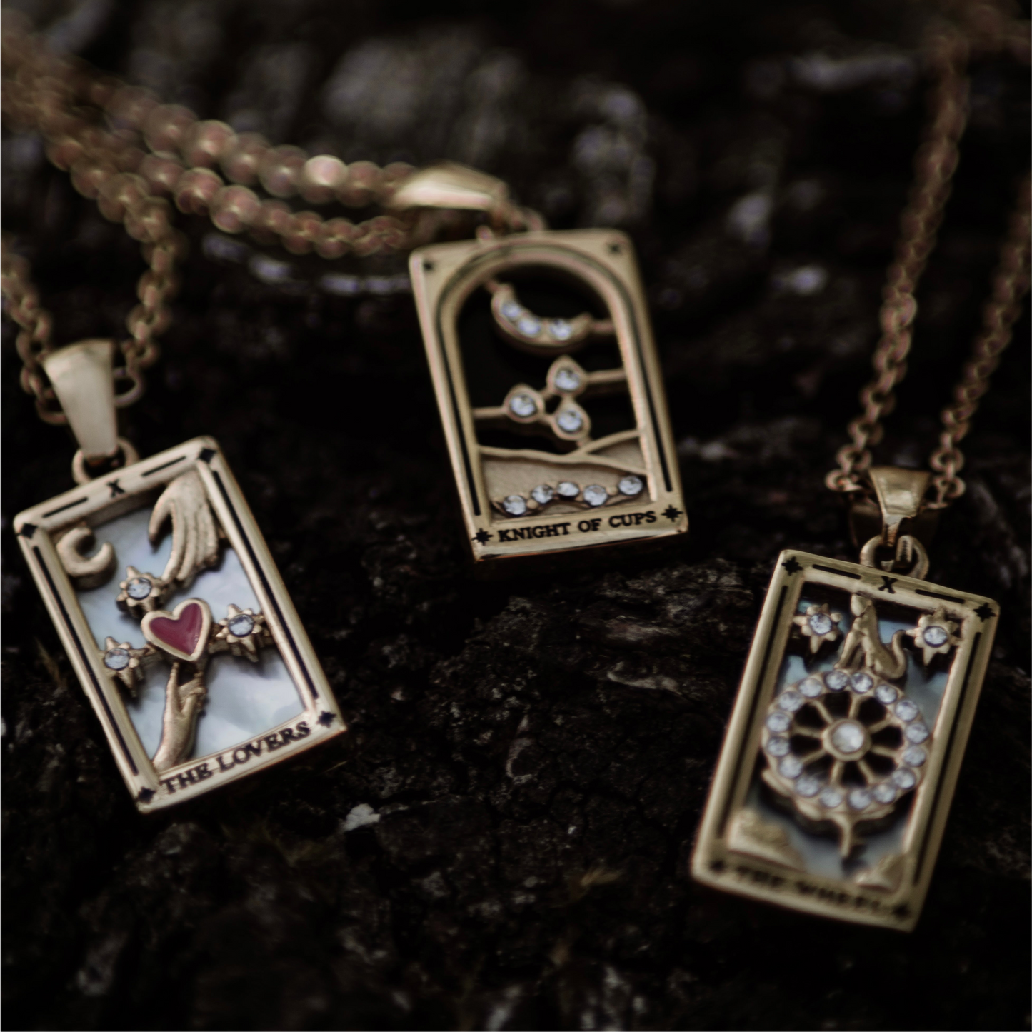 Arcana Tarot Necklace Collection